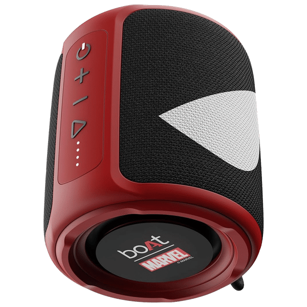 boAt Stone 352 Deadpool Edition 10W Portable Bluetooth Speaker (IPX7 Water Resistant, Stereo Sound, Assassin Red)_1