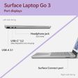 Microsoft Surface Laptop Go 3 Intel Core i5 12th Gen (12.4 inch, 16GB, 256GB, Windows 11 Home, MS Office 2021, Intel Iris Xe, PixelSense Display, Platinum, XKQ-00046)_3