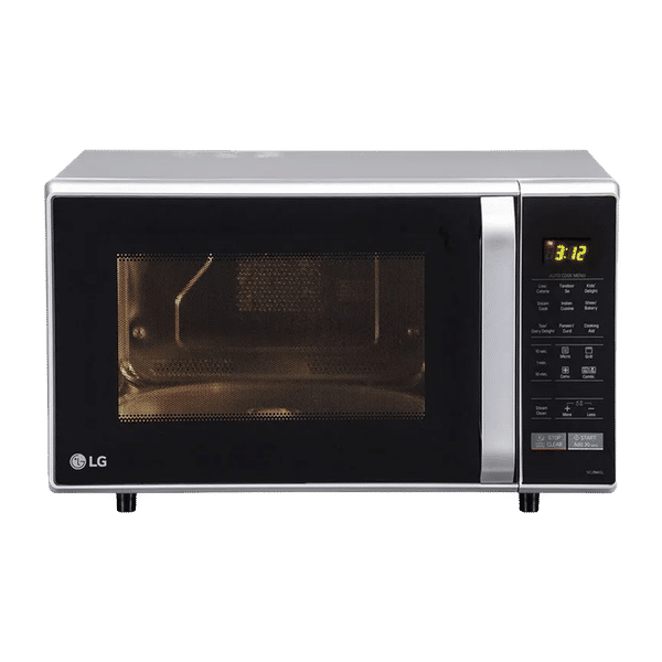 LG 28L Convection Microwave Oven with Intellowave Technology (Silver)_1