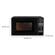 Panasonic 20L Solo Microwave Oven with 51 Autocook Menus (Black)_2