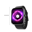 boAt Wave Electra Smartwatch with Bluetooth Calling (46mm HD Curved Display, IP68 Water Resistant, Charcoal Black Strap)_3