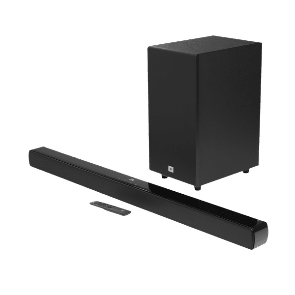 JBL Cinema SB190 380W Bluetooth Soundbar with Remote (Dolby Atmos, 2.1 Channel, Black)_1