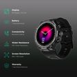 noise NoiseFit Force Smartwatch with Bluetooth Calling (33.52mm IPS Display, IP67 Water Resistant, Jet Black Strap)_2