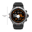noise NoiseFit Force Smartwatch with Bluetooth Calling (33.52mm IPS Display, IP67 Water Resistant, Jet Black Strap)_3
