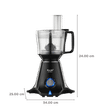 Preethi Zodiac 750 Watt 5 Jars Juicer Mixer Grinder (18000 RPM, 3D Cooling System, Black)_3