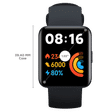 Redmi Watch 2 Lite Smartwatch with Activity Tracker (39.4mm TFT Display, 5 ATM Water Resistant, Black Strap)_3