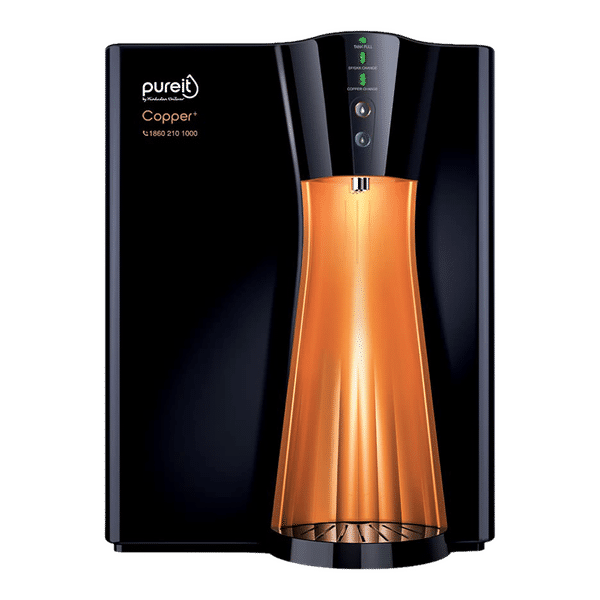 pureit Copper + Eco Mineral 8L RO + UV + MF Water Purifier with Advanced 7 Stage Purification And Eco Recovery Technology (Black)_1