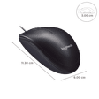 logitech M90 Wired Optical Mouse (1000 DPI, Precise Optical Tracking, Black)_3