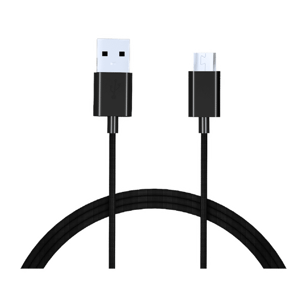 Croma Type A to Micro USB 3.9 Feet (1.2M) Cable (Sync and Charge, Black)_1