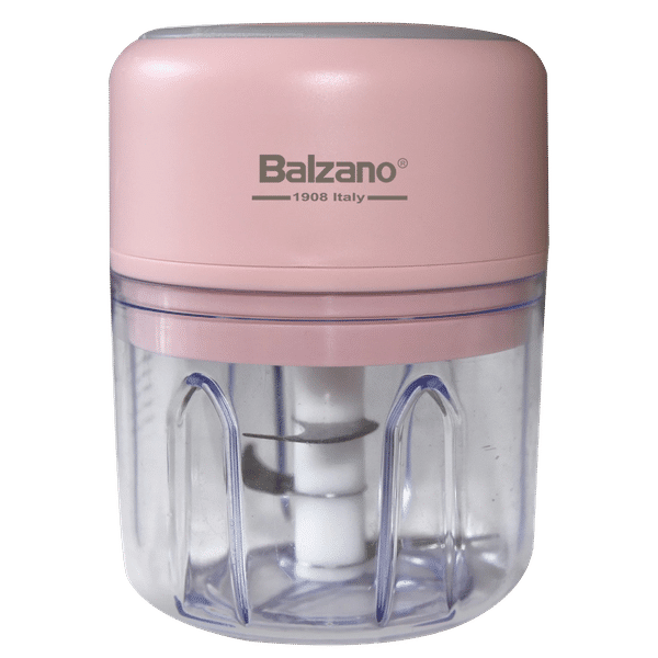 Balzano ChefMaster 30 Watt Vegetable Chopper with 3 Blades (Pink)_1