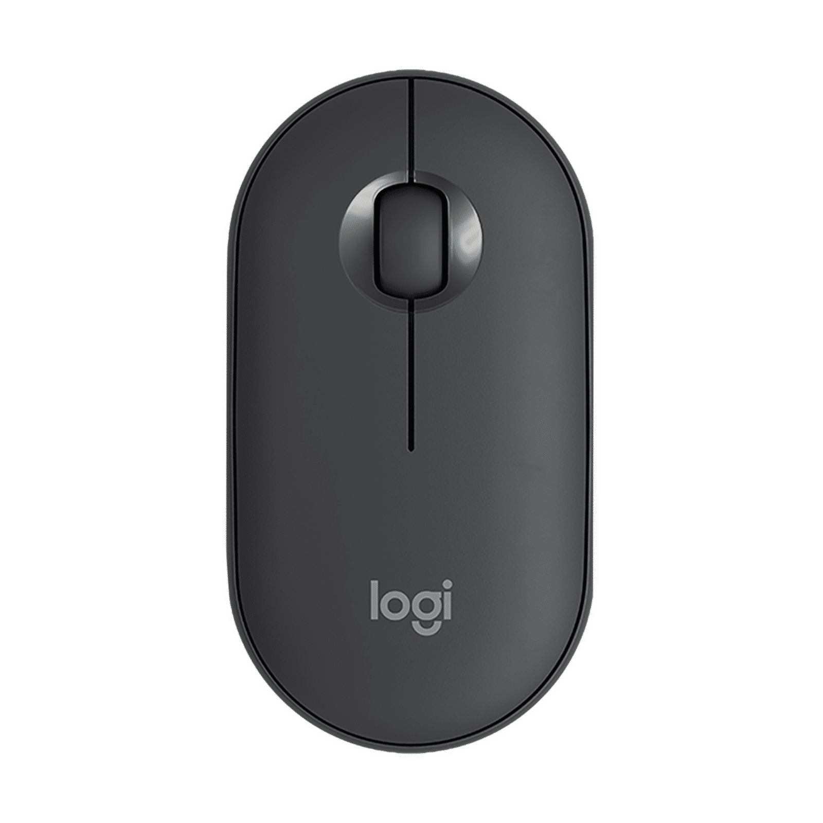 logitech Pebble Wireless Optical Mouse with Silent Click Buttons (1000 DPI, Ultra Portable, Graphite)