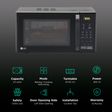 LG 21L Convection Microwave Oven with Intellowave Technology (Glossy Black)_3