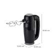 Lifelong Regalia Plus 300 Watt 5 Speed Hand Mixer with 4 Attachments (Overheating Protection, Black)_3