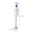 PHILIPS Daily Collection 250 Watt Hand Blender with 2 Attachments (Safety Carry Lock, Blue & White)_3