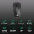 HP S500 Wireless Optical Mouse (1000 DPI, Ergonomic Design, Black)_2