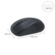 HP S500 Wireless Optical Mouse (1000 DPI, Ergonomic Design, Black)_3