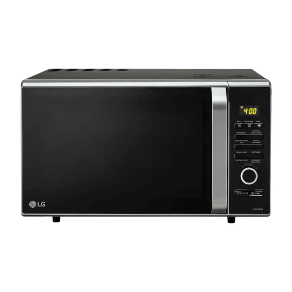 LG 28L Charcoal Microwave Oven with Intellowave & Charcoal Technology (Black)_1