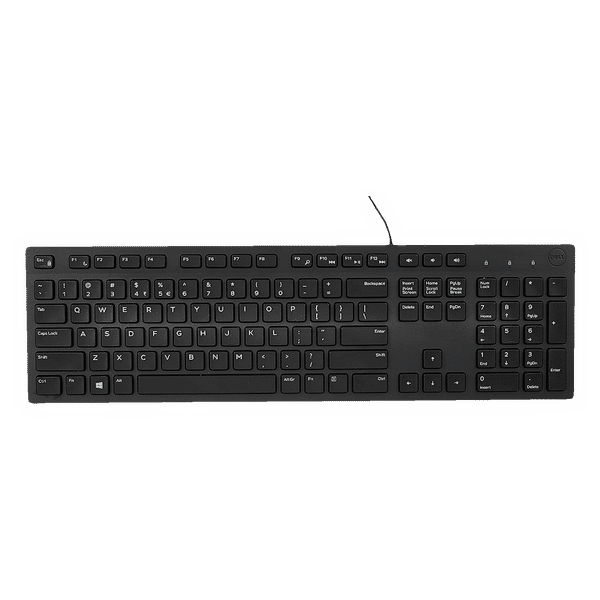 DELL KB216 Wired Keyboard with Number Pad (Spill Resistant, Black)_1