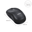 logitech M221 Wireless Optical Mouse with Silent Click Buttons (1000 DPI, Ambidextrous Design, Black)_3