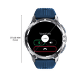 noise NoiseFit Force Plus Smartwatch with Bluetooth Calling (37.08mm AMOLED Display, IP67 Water Resistant, Teal Blue Strap)_3