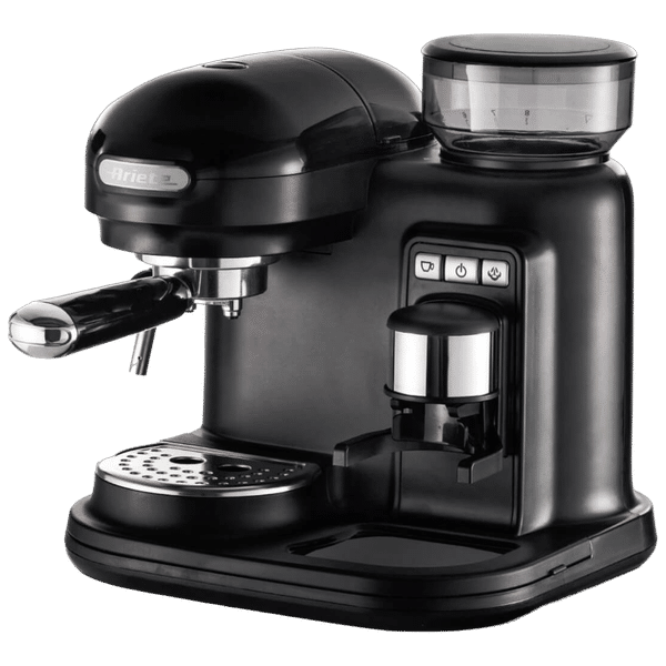 Ariete Moderna 1080 Watt 2 Cups Automatic Espresso Coffee Maker with 15 Bar Pressure (Black)_1