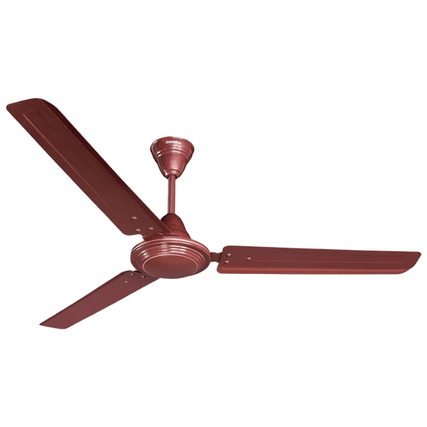 Crompton Hill Briz 3 Blade Ceiling Fan (5 Speed Settings, CFSBHLB48BRN1S, Brown)_1