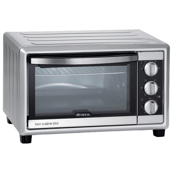Ariete Bon Cuisine 250 25L Oven Toaster Grill with 6 Cooking Modes (Stainless Steel) _1