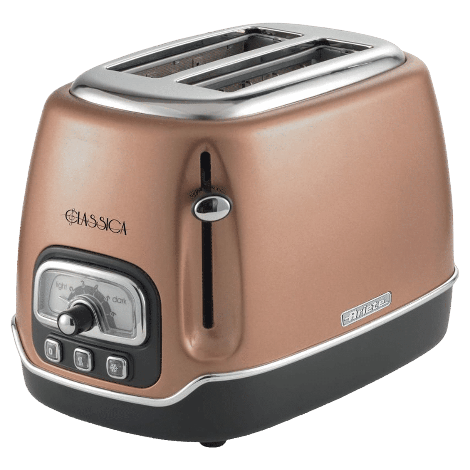 Buy Ariete Classica 2 Slice Pop-Up Toaster (Copper) Online - Croma