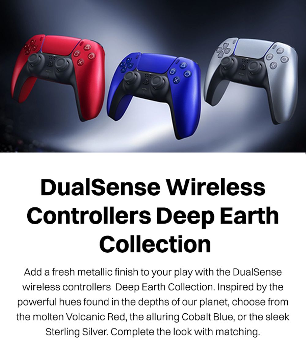 DualSense™ Wireless Controller - Sterling Silver