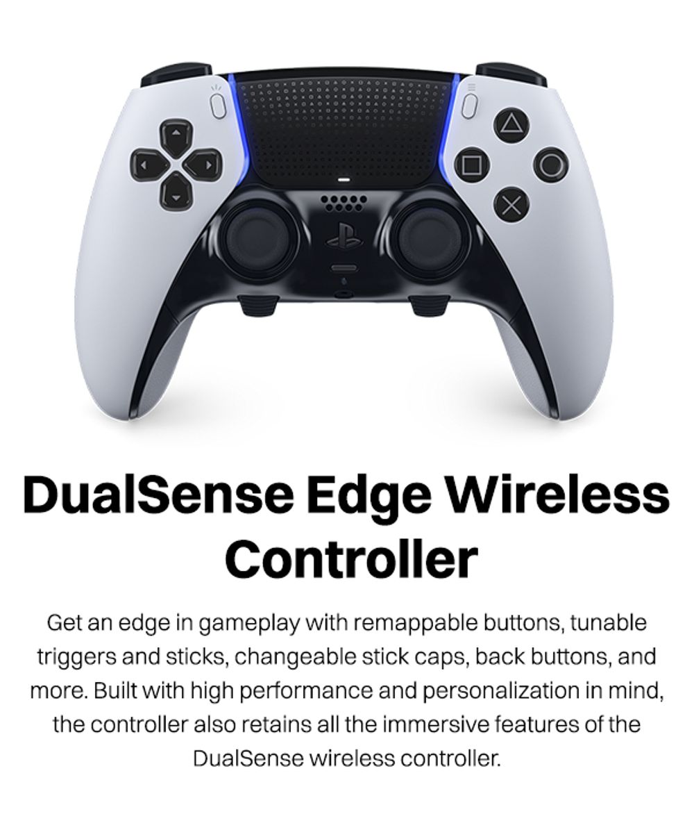 Buy Sony DualSense Wireless Controller for Playstation 5 (Highly Immersive  Gaming Experience, CFI-ZCT1WRU, White) Online - Croma