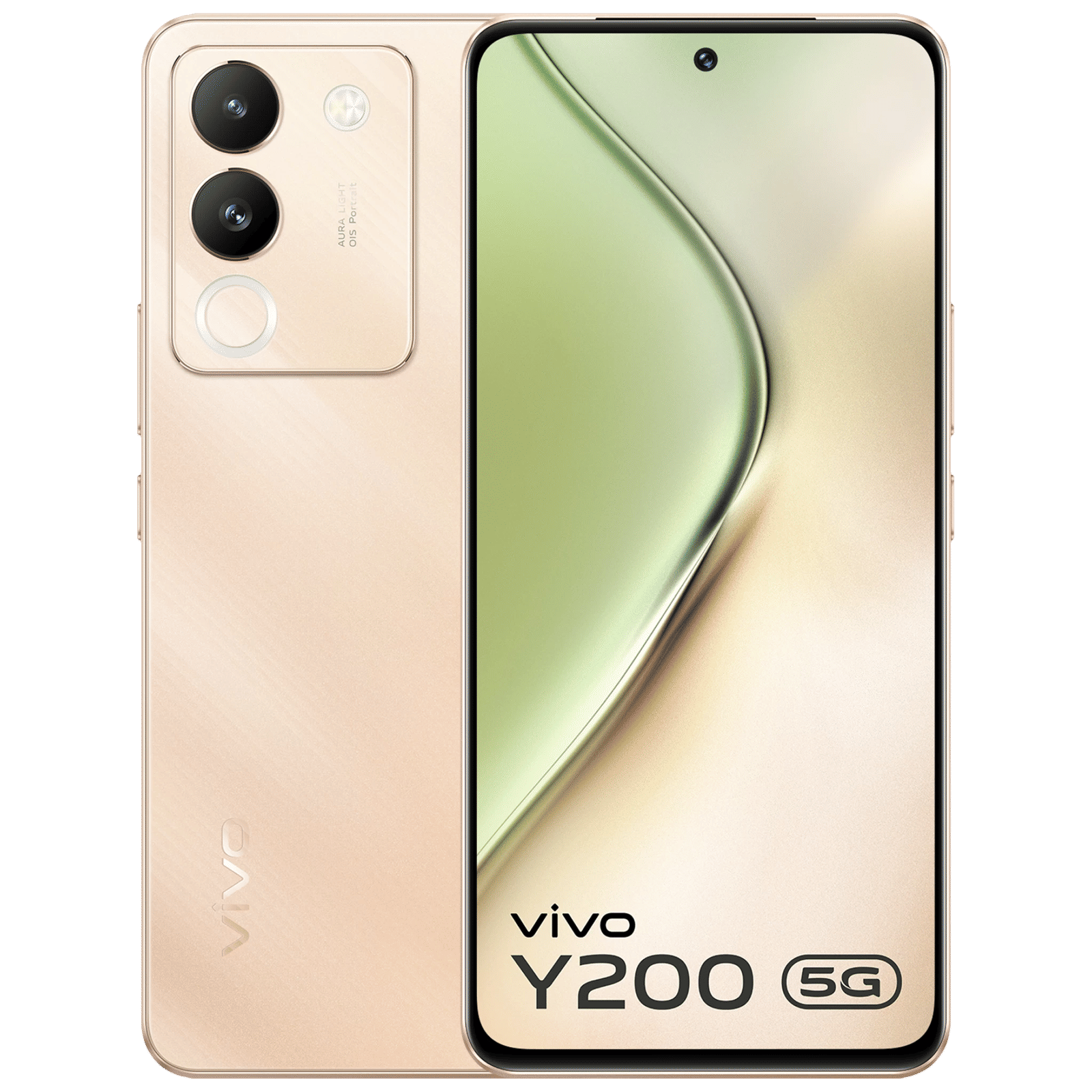 Buy vivo Y200 5G (8GB RAM, 128GB, Desert Gold) Online - Croma