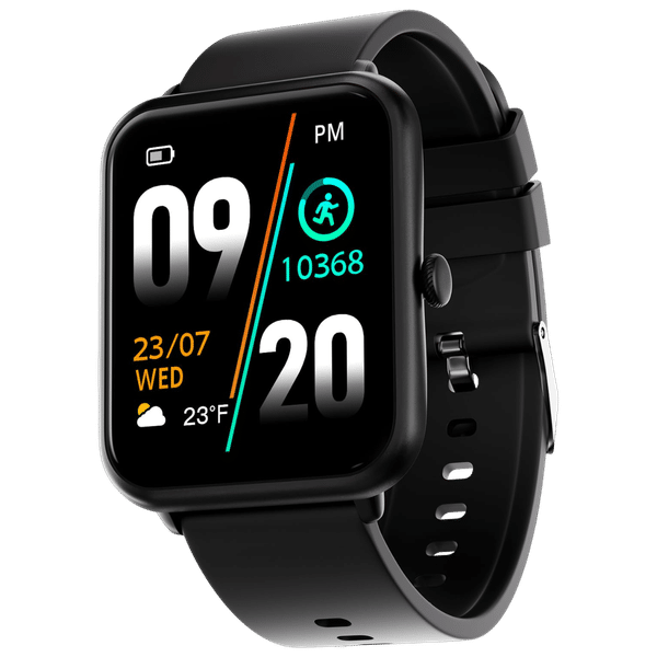 FIRE-BOLTT Ninja Call Pro Smartwatch with Bluetooth Calling (42.9mm HD Display, IP67 Water Resistant, Black Strap)_1