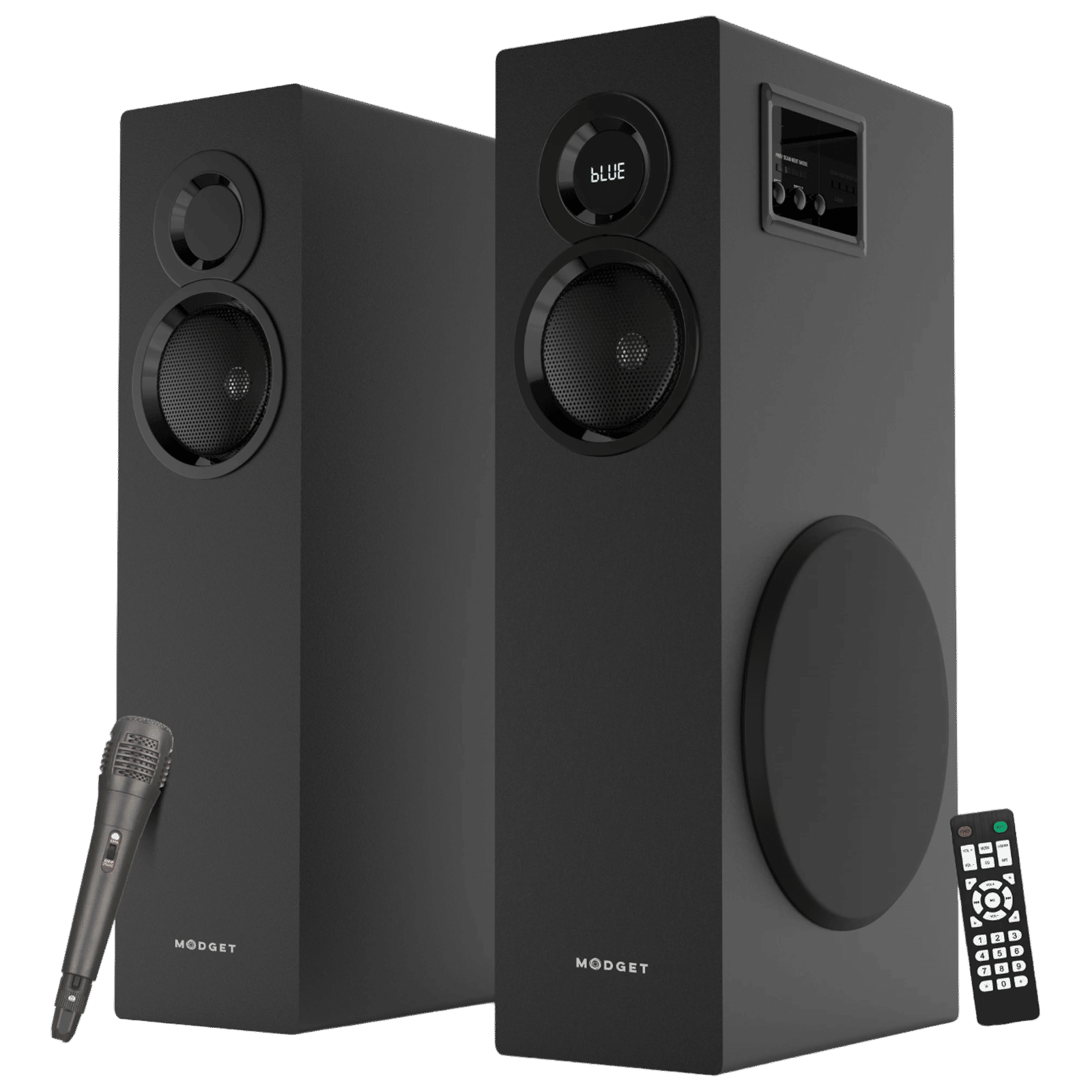 MODGET TORO 150W Multimedia Speaker (Bluetooth Connectivity, 2.1 Channel, Black)