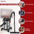 Lifelong Aspire ZX 1200 Watts Wet & Dry Vacuum Cleaner (21 Litres Tank, LLVC20, Red & Black)_2