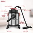 Lifelong Aspire ZX 1200 Watts Wet & Dry Vacuum Cleaner (21 Litres Tank, LLVC20, Red & Black)_3