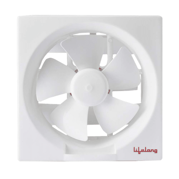 Lifelong Venti 6 Inch 200mm Exhaust Fan (Dust Protection, White)_1