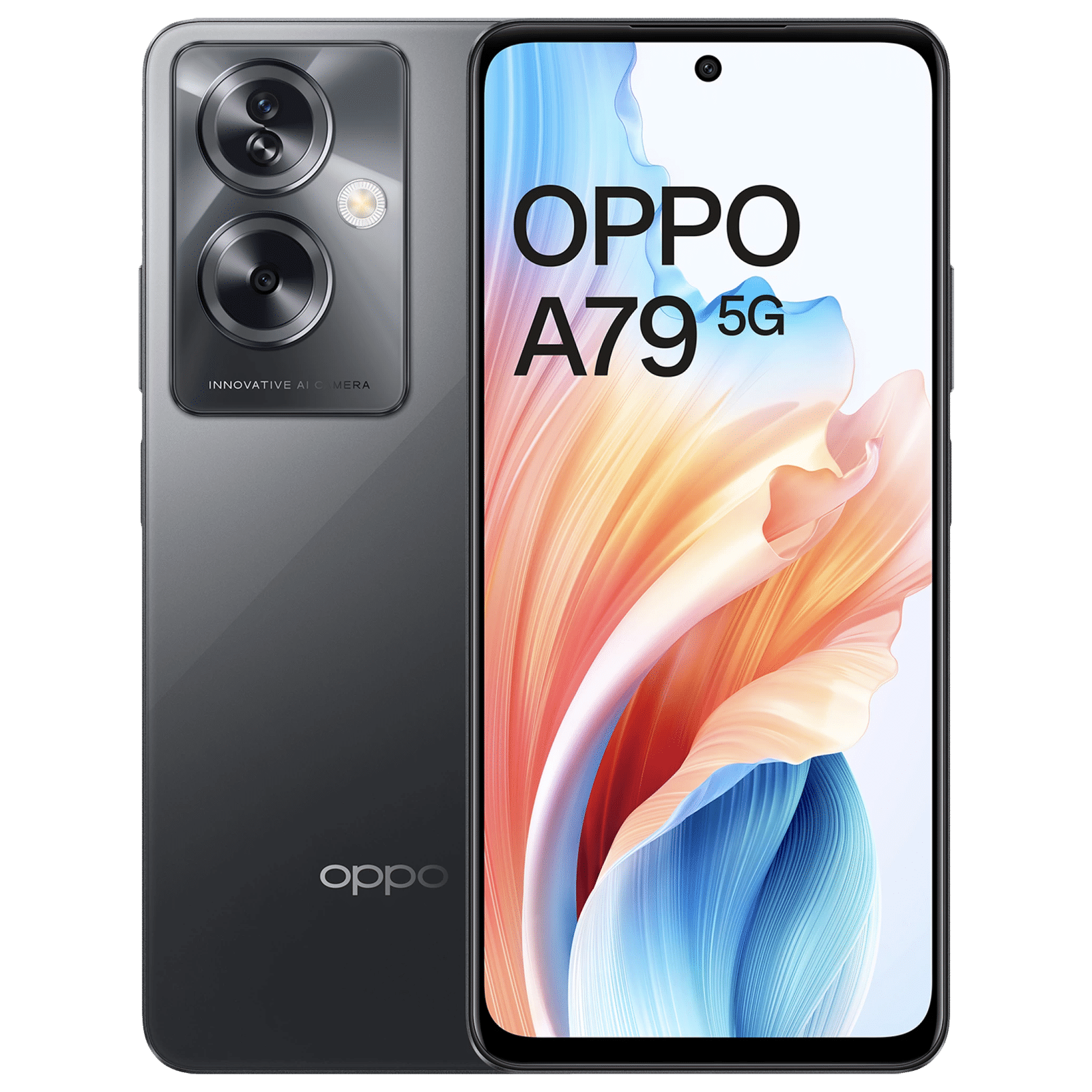 Buy oppo A79 5G (8GB RAM, 128GB, Mystery Black) Online - Croma