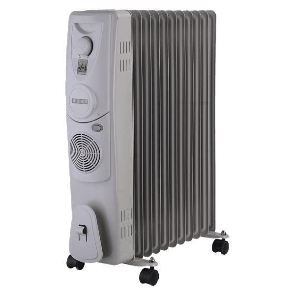 USHA 2500 Watts PTC Fan Room Heater (Over Heat Protection, 4211 F, White)_1
