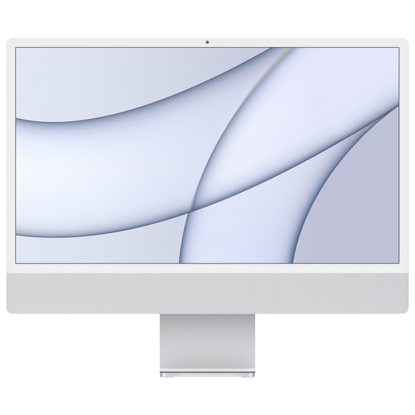 Apple iMac 24 Inch 4.5K Retina Display 2023 (M3 Chip, 8GB, 256GB, macOS, Silver)_1