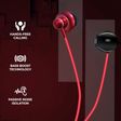 Foxin Bass Pro Plus M6 Wired Earphone with Mic (In Ear, Black and Red)_4