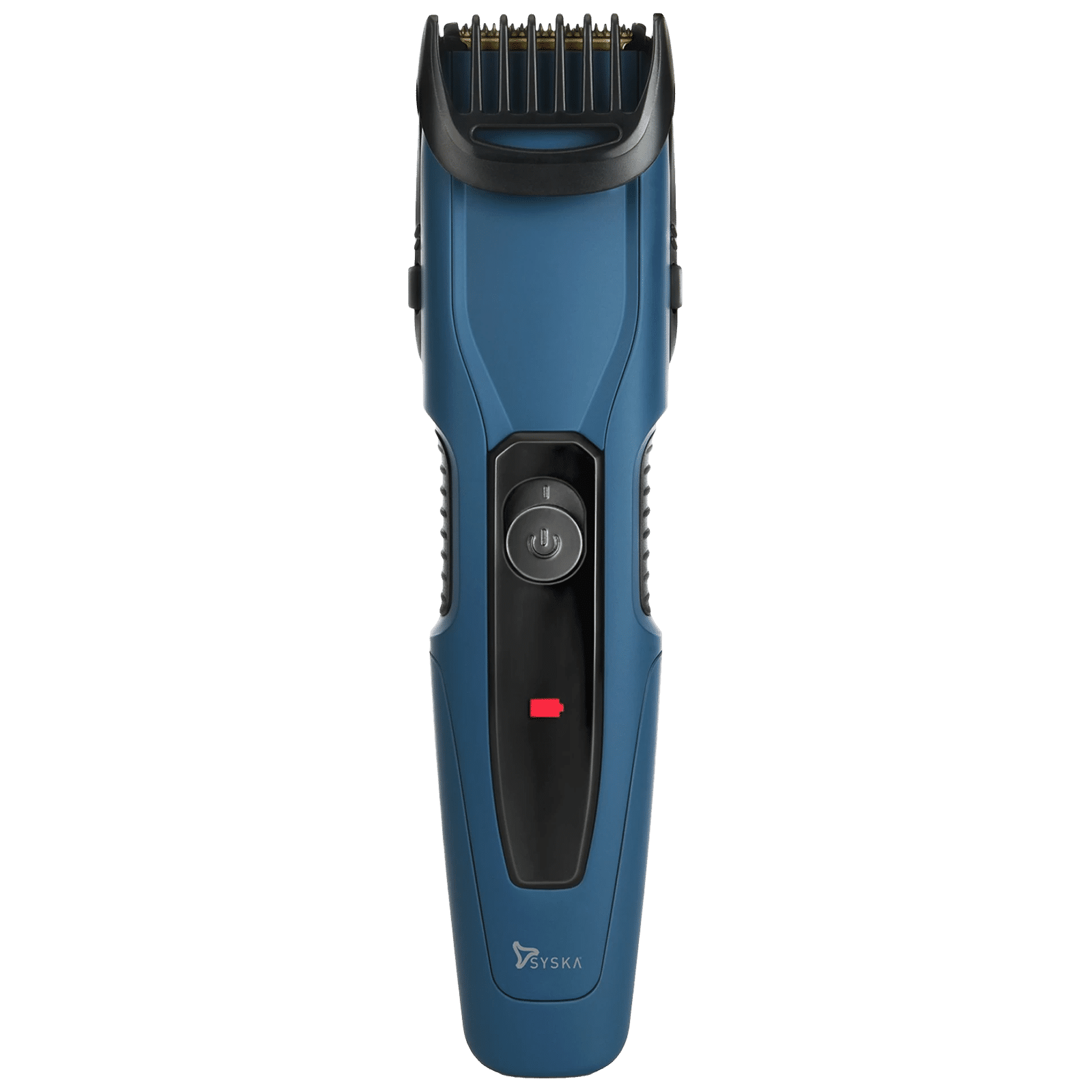 SYSKA BeardPro Rechargeable Corded & Cordless Dry Trimmer for Beard & Moustache with 20 Length Settings for Men (90min Runtime, Fast Charging, Blue)