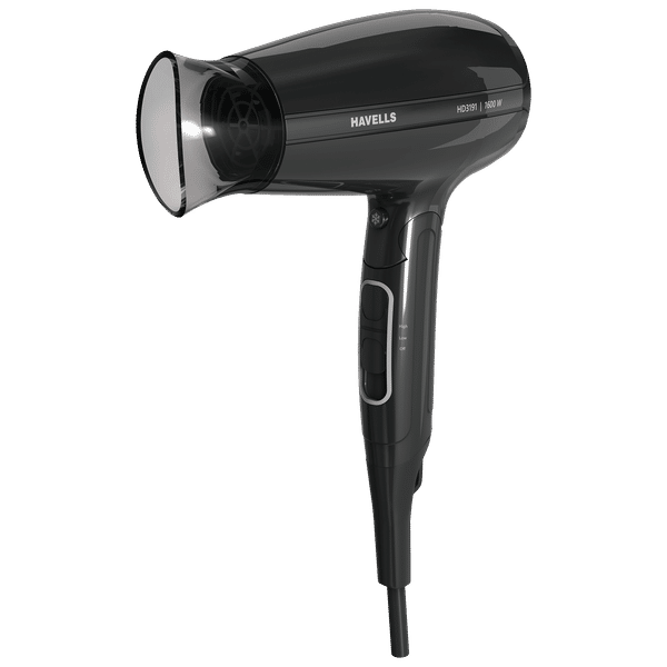 HAVELLS HD3191 Hair Dryer with 3 Heat Settings & Cool Shot (Heat Balance Technology, Black)_1