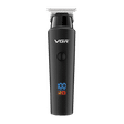 VGR V-937 Rechargeable Corded & Cordless Wet & Dry Trimmer for Hair Clipping, Beard, Moustache & Body Grooming with 3 Length Settings for Men (500min Runtime, LED Display, Black)_3