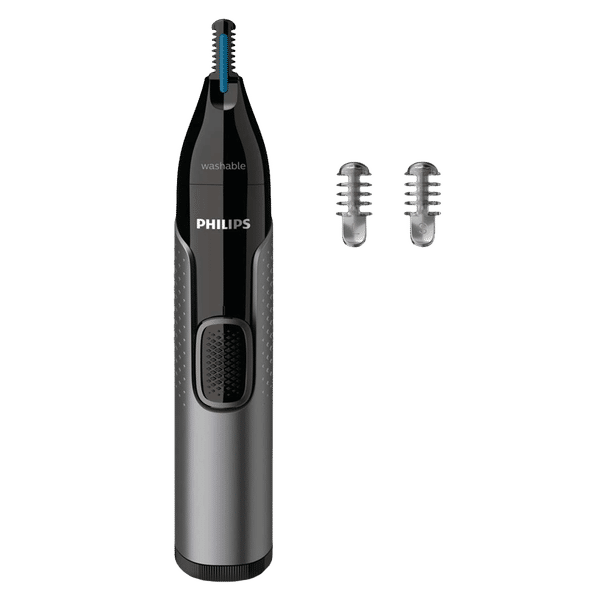 PHILIPS Series 3000 Rechargeable Cordless Wet & Dry Trimmer for Nose, Ear & Eyebrow for Men & Women (PrecisionTrim Technology, Grey)_1