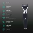 SWISS MILITARY DT-500 Cordless Wet & Dry Trimmer for Beard & Moustache with 20 Length Settings for Men (60mins Runtime, Fast Charging, Black)_2