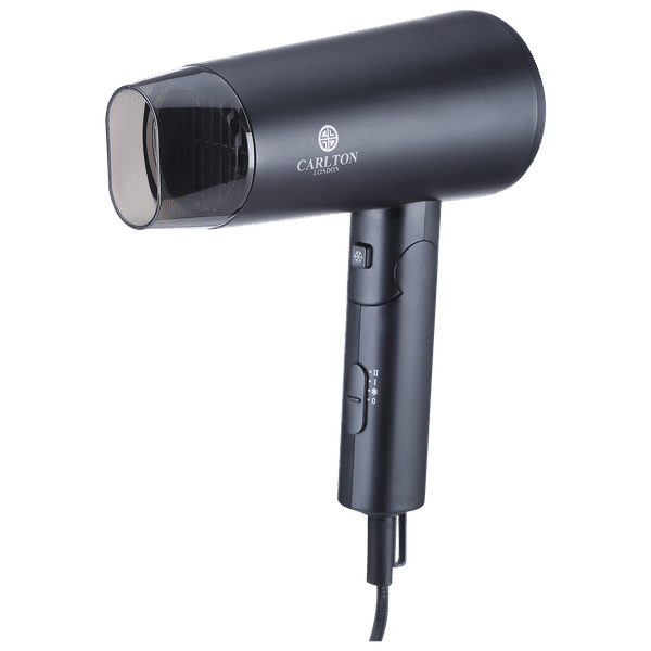 Carlton London Hair Dryer with 2 Heat Settings & Cool Shot (Overheat Protection, Black)_1