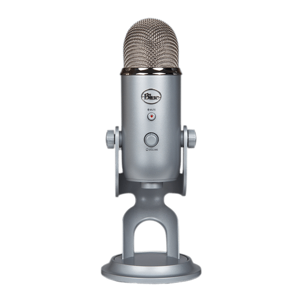 logitech Yeti USB Wired Microphone with HD Audio (Silver)_1