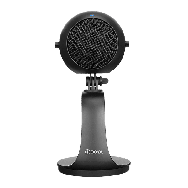 Boya Type C & 3.5 Jack Wired Microphone with Mute Function (Black)_1