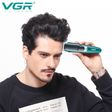 VGR V-176 Rechargeable Cordless Wet & Dry Trimmer for Hair Clipping, Beard, Moustache & Body Grooming with 4 Length Settings for Men (120min Runtime, Adjustable Lock Settings, Green)_4