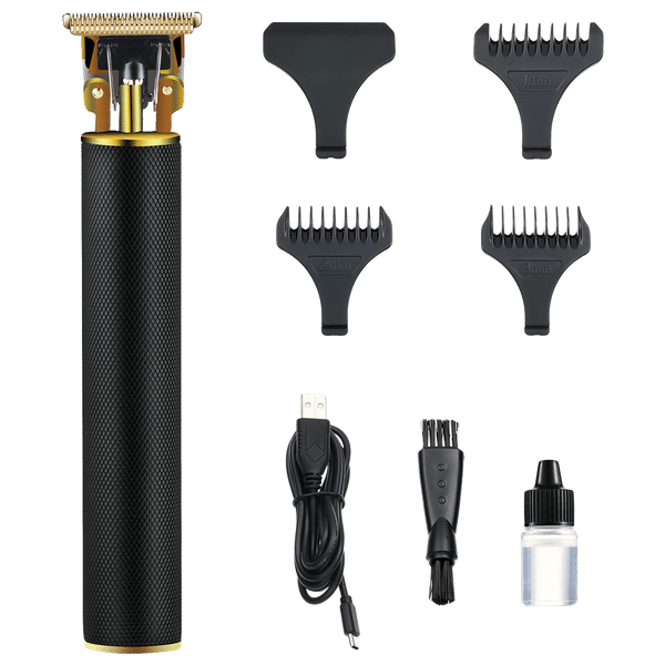VGR V-179 Rechargeable Cordless Wet & Dry Trimmer for Hair Clipping, Beard, Moustache & Body Grooming with 3 Length Settings for Men (120min Runtime, Multi Functional, Black)_1